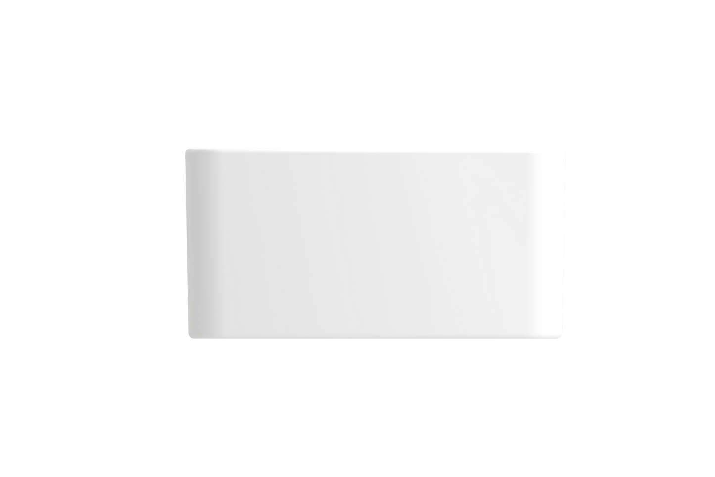 BOCCHI CLASSICO 20" Fireclay Farmhouse Single Bowl Kitchen Sink with Protective Bottom Grid and Strainer - pristine white finish.