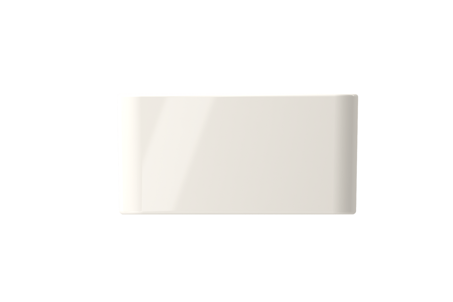BOCCHI CLASSICO 20" Fireclay Farmhouse Single Bowl Kitchen Sink with Protective Bottom Grid and Strainer in white finish.