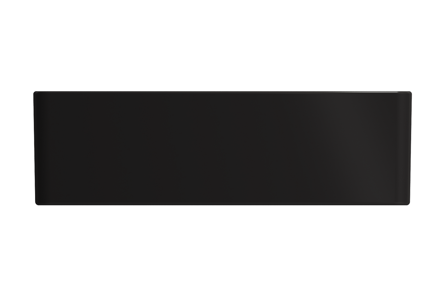 BOCCHI Classico 33" Fireclay Farmhouse Apron 50/50 Double Bowl Kitchen Sink in sleek black finish