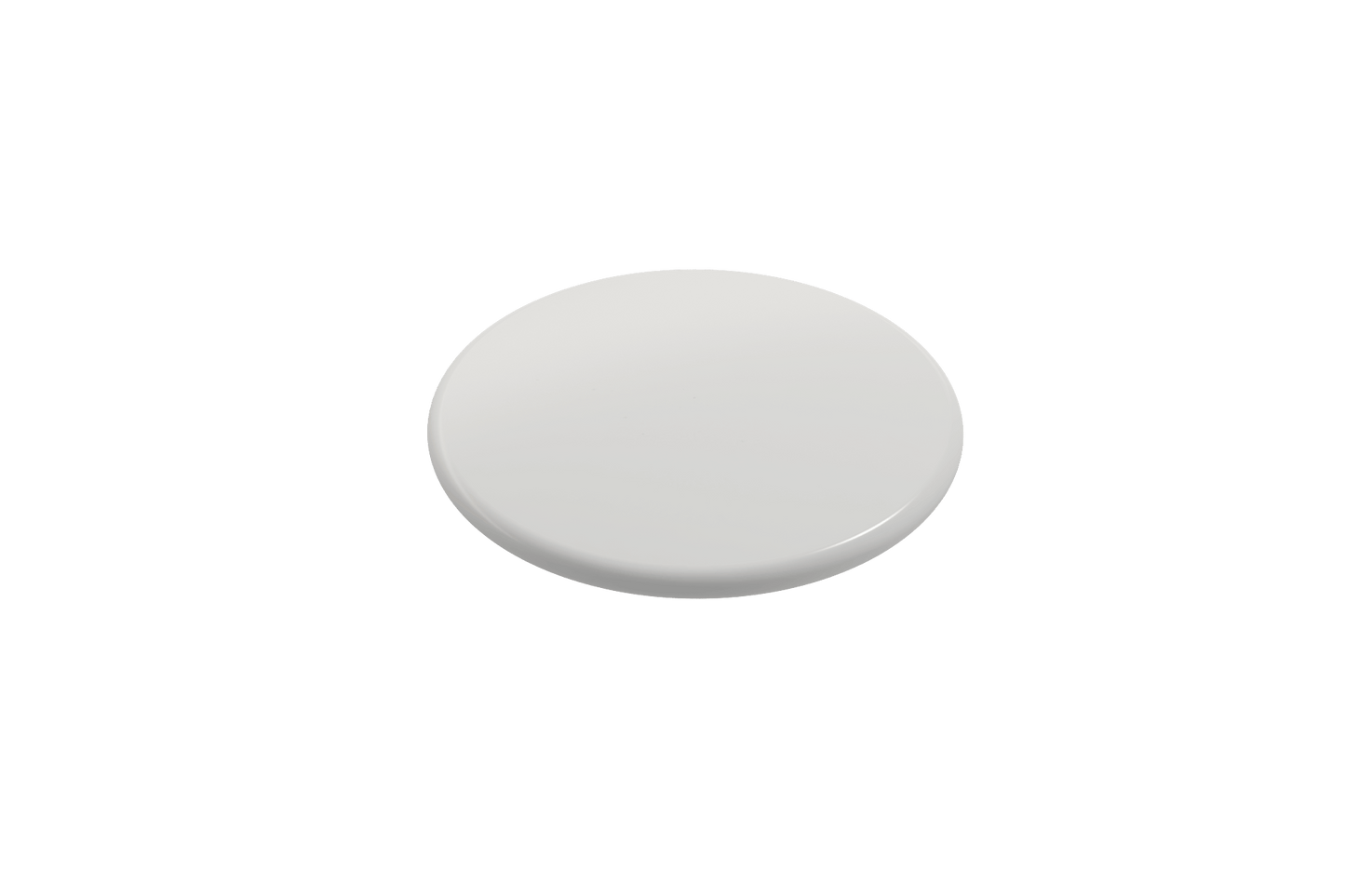 BOCCHI Drain Cover for Fireclay Kitchen Sink Strainers, elegant white design for seamless sink functionality.
