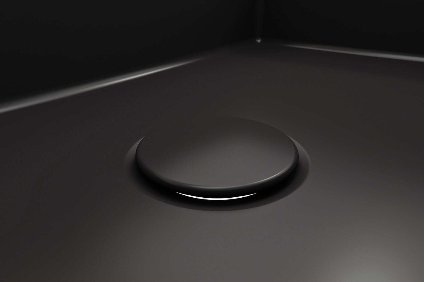 BOCCHI Drain Cover for Fireclay Kitchen Sink Strainers elegantly designed for enhanced functionality and aesthetic.