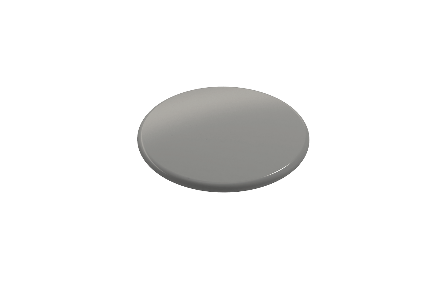 BOCCHI Drain Cover for Fireclay Kitchen Sink Strainers, elegant silver cover for sink basket strainer.