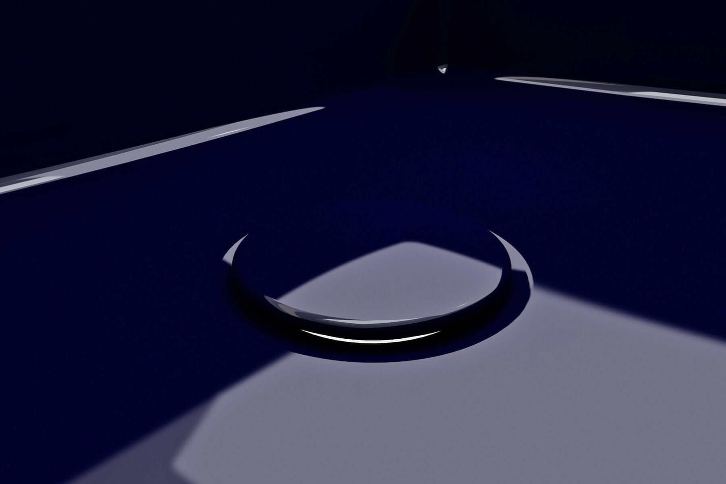 BOCCHI Drain Cover for Fireclay Kitchen Sink Strainers elegantly enhancing sink design and functionality.
