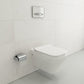 BOCCHI FIRENZE Wall-Hung Toilet Bowl showcasing modern design and wall-mounting technology in a contemporary bathroom.