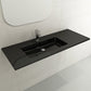 BOCCHI RAVENNA 47.5" Wall-Mounted Sink Fireclay 1-Hole With Overflow