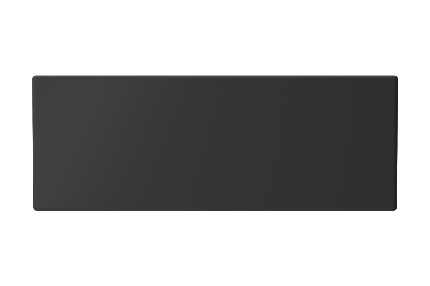 BOCCHI CONTEMPO 27" Fireclay Farmhouse Single Bowl Kitchen Sink with Protective Bottom Grid and Strainer in matte black finish.