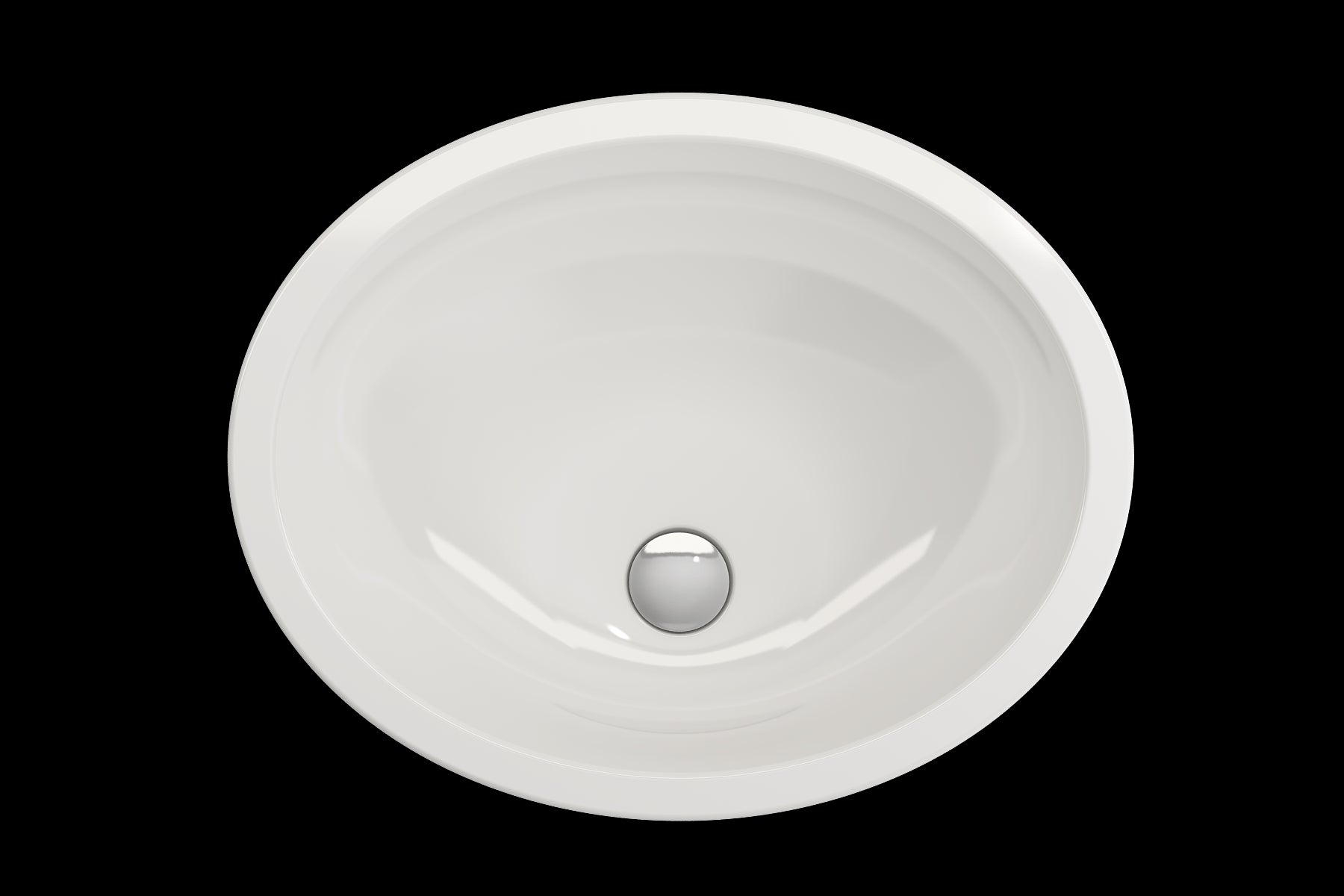 BOCCHI PARMA 22" Undermount Sink Fireclay With Overflow