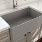 BOCCHI ADERCI FORTE 30" Ultra-Slim Farmhouse Fireclay Single Bowl Kitchen Sink