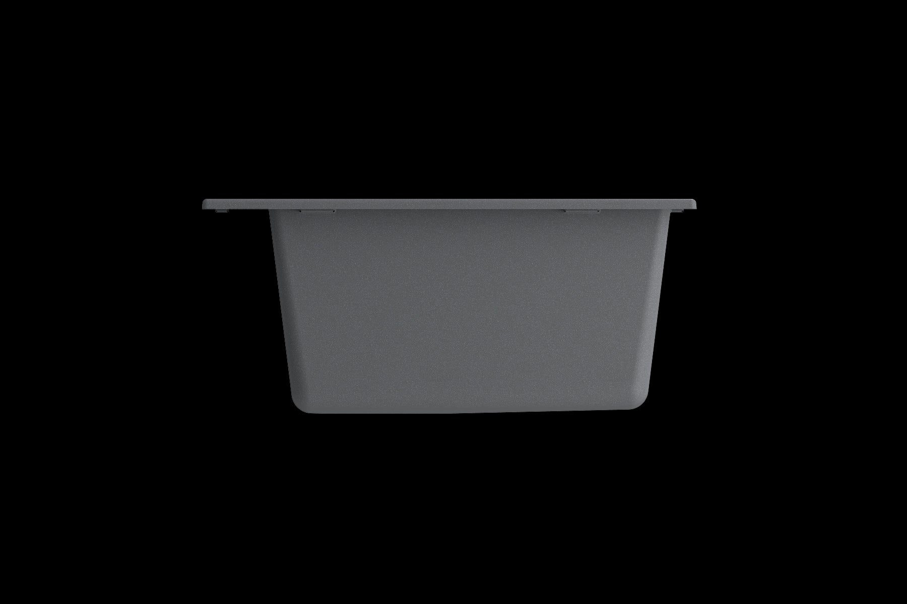 CAMPINO UNO 33" Single Bowl Dual Mount Granite Kitchen Sink with Strainer