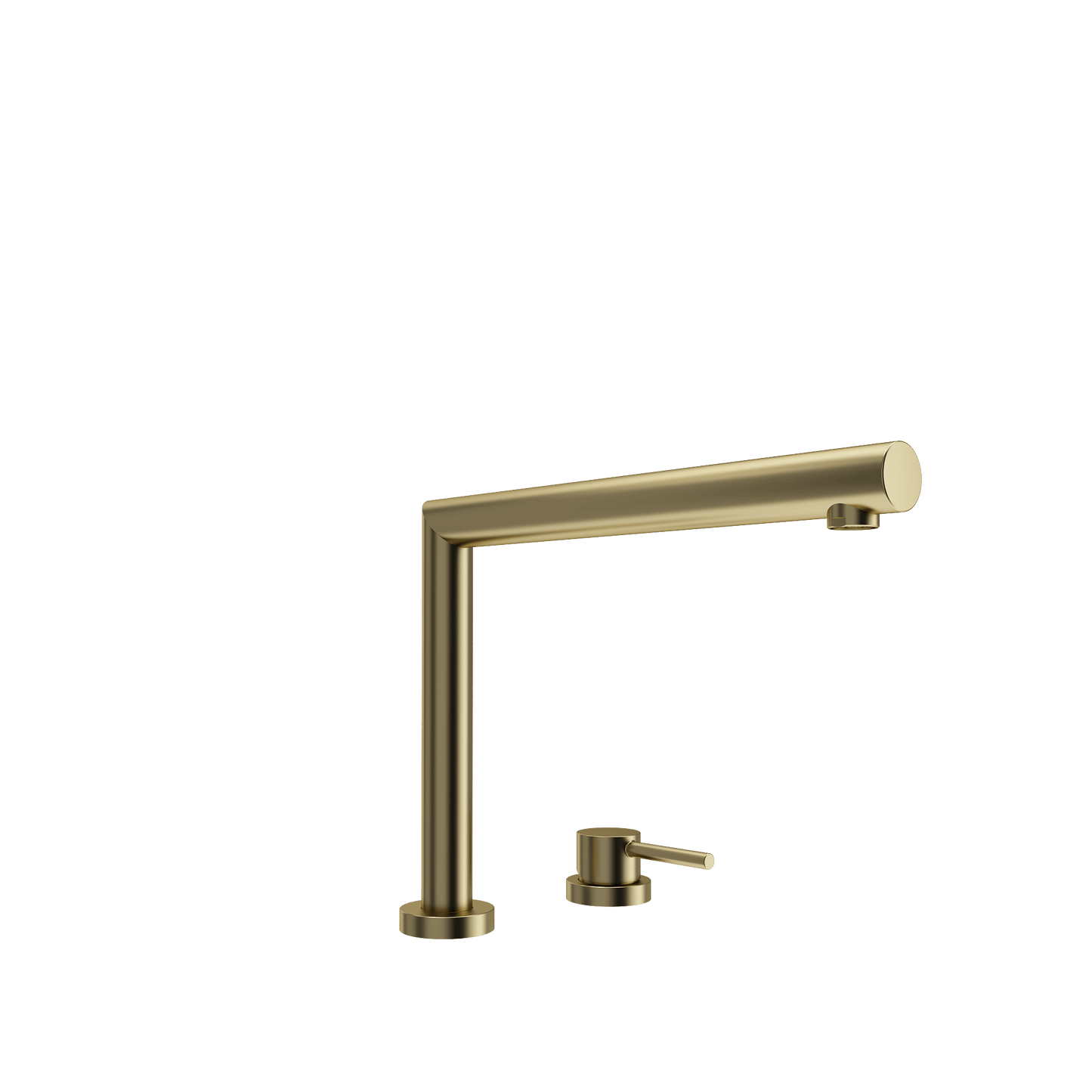BOCCHI BAVENO Move Kitchen Faucet in a stylish gold finish with a modern sleek design.
