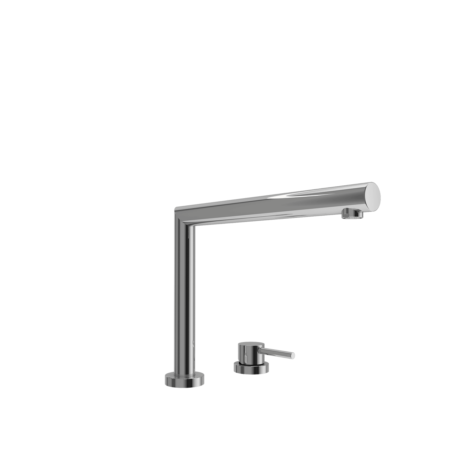 BOCCHI BAVENO Move Kitchen Faucet showcasing its sleek telescopic design and chrome finish.