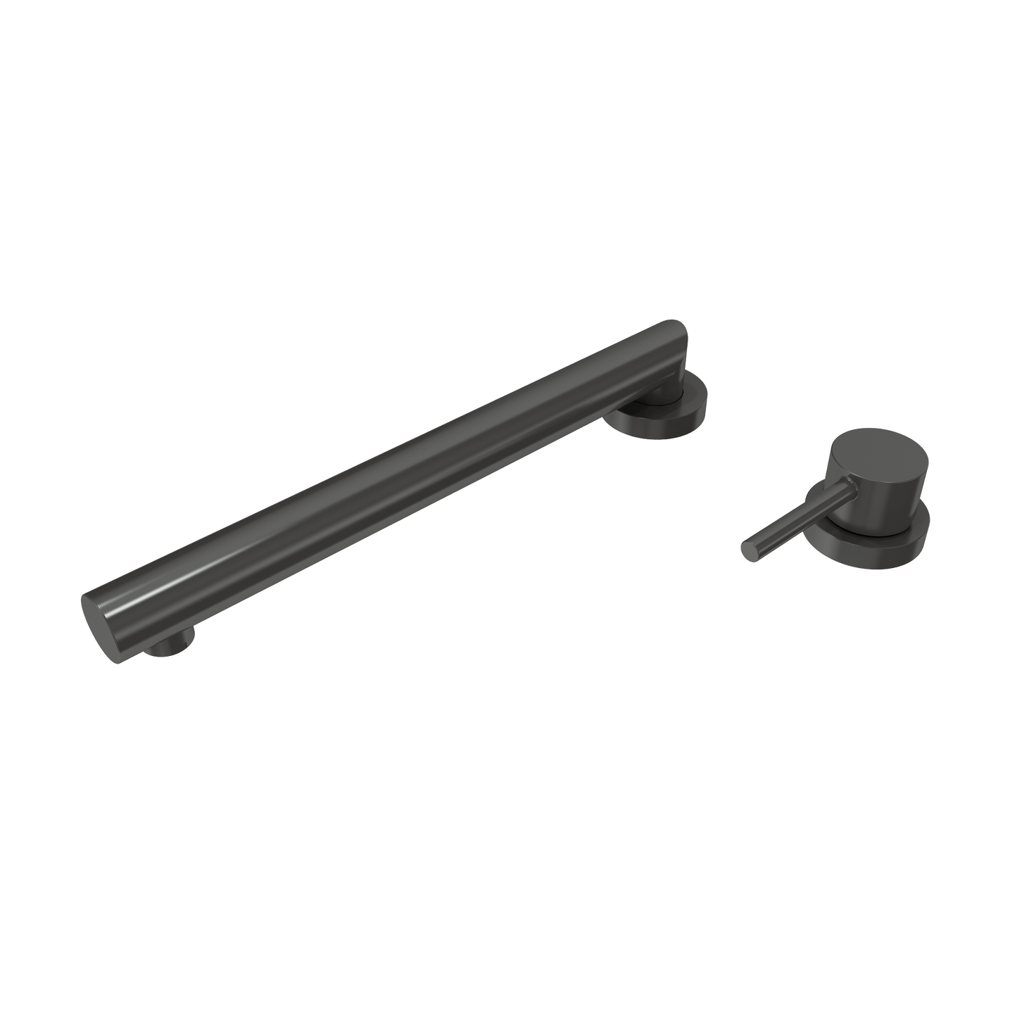 BOCCHI BAVENO Move Kitchen Faucet in sleek black finish with telescopic spout and modern handle design.