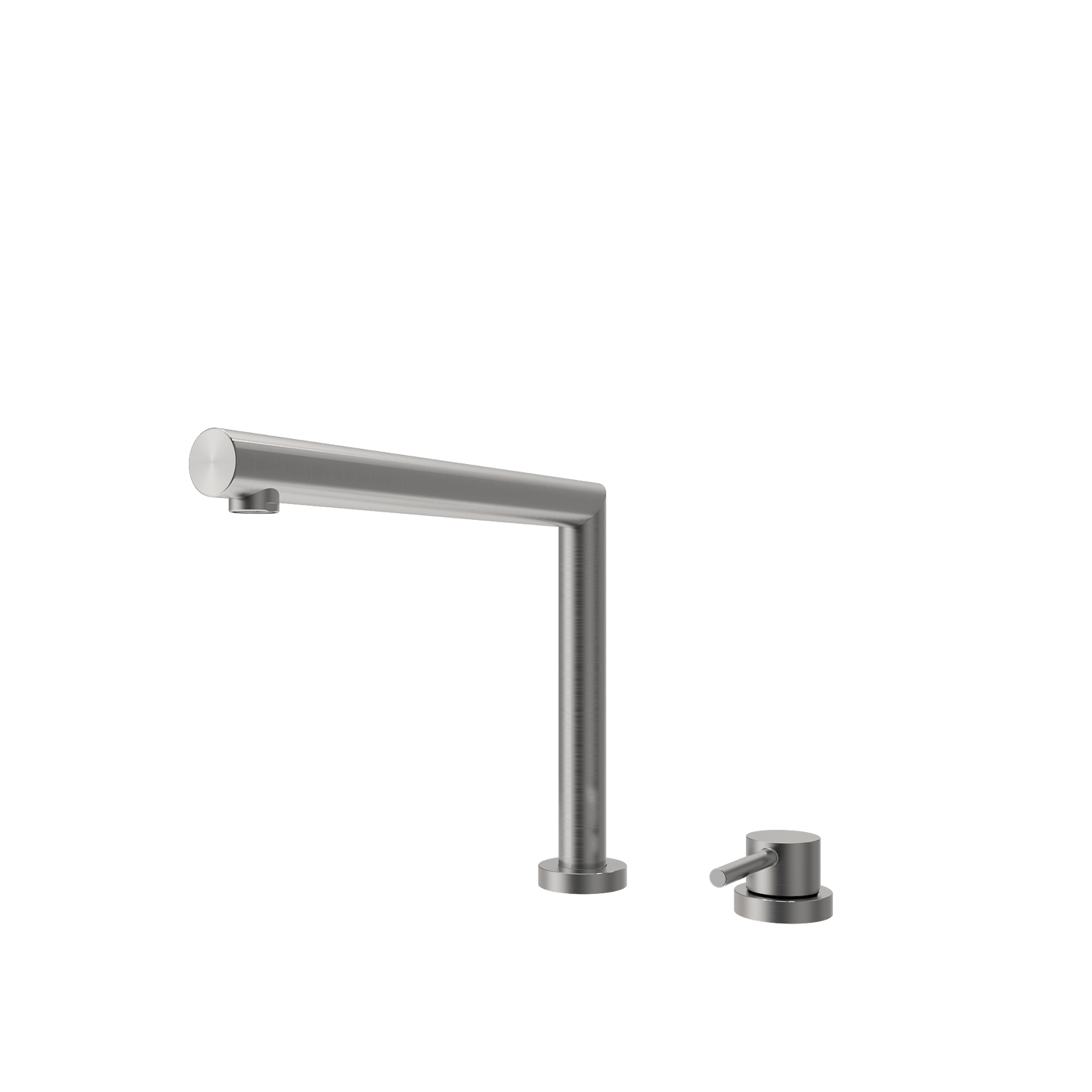 BOCCHI BAVENO Move Kitchen Faucet with sleek design and push-down telescopic spout.