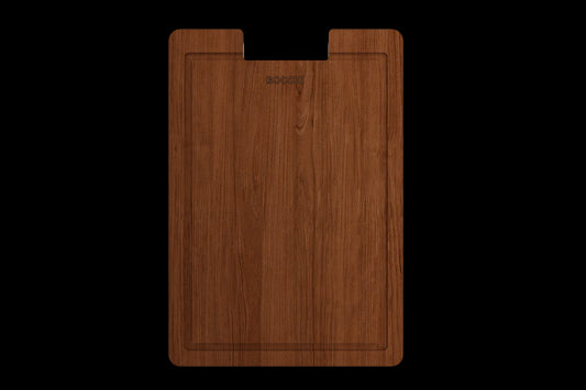 BOCCHI Wooden Cutting Board for Workstation Sinks with Handle