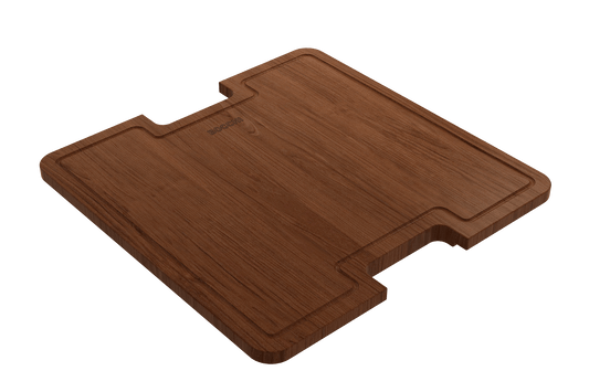 BOCCHI Wooden Cutting Board with Handles For Sotto 1359 premium wood construction and dual handle design
