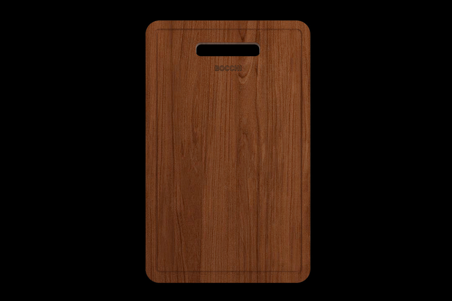 BOCCHI Wooden Cutting Board with Handle for Nuova 1500/1501