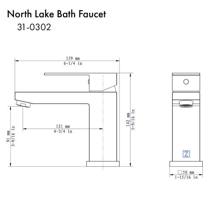 ZLINE North Lake Bath Faucet