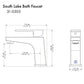 ZLINE South Lake Bath Faucet in Chrome (STL-BF-CH)
