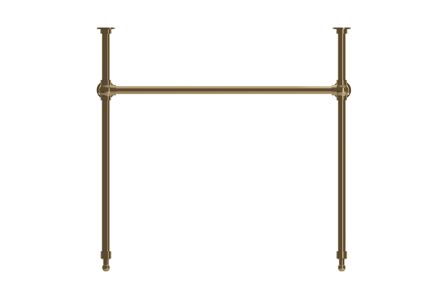 BOCCHI Metal Console Leg Set featuring premium metal construction and sophisticated design for bathroom fixtures.
