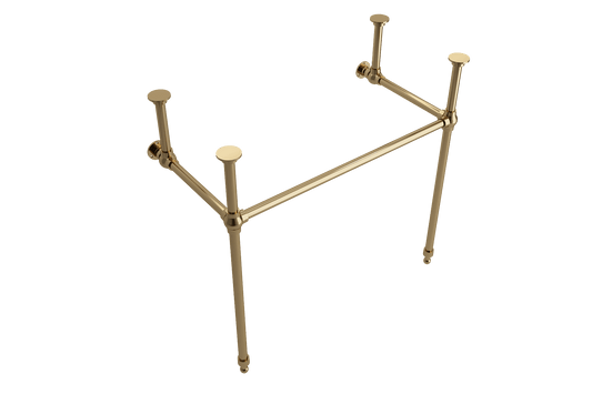 BOCCHI Metal Console Leg Set in premium metal construction for bathroom fixtures.