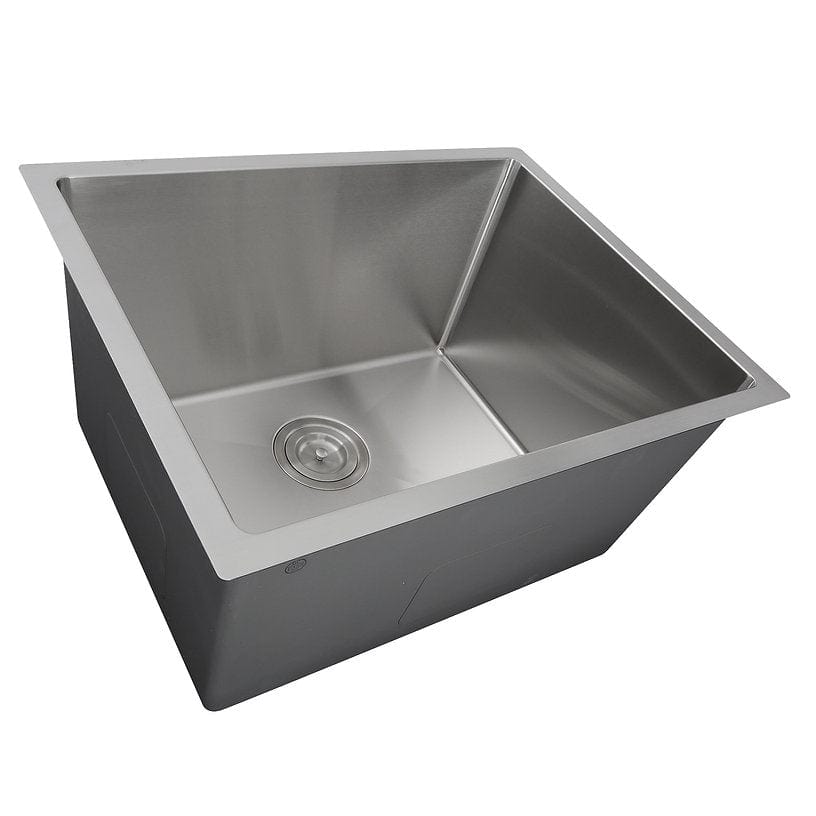 Nantucket 23" Undermount Stainless Steel Kitchen/Utility Sink SR2318-12-16, featuring a deep basin for versatile use.