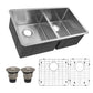 Nantucket 32" Pro Series Undermount Stainless Steel Kitchen Sink SR3219-OS-16