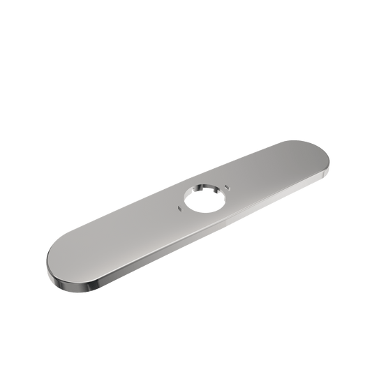 BOCCHI Modern Kitchen Faucet Deck Plate sleek chrome deck plate for contemporary kitchens