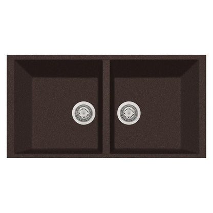 Latoscana Plados 34" Undermount Double Bowl Kitchen Sink