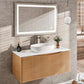 EVIVA Leah 32" Medium Oak Wall Mount Bathroom Vanity