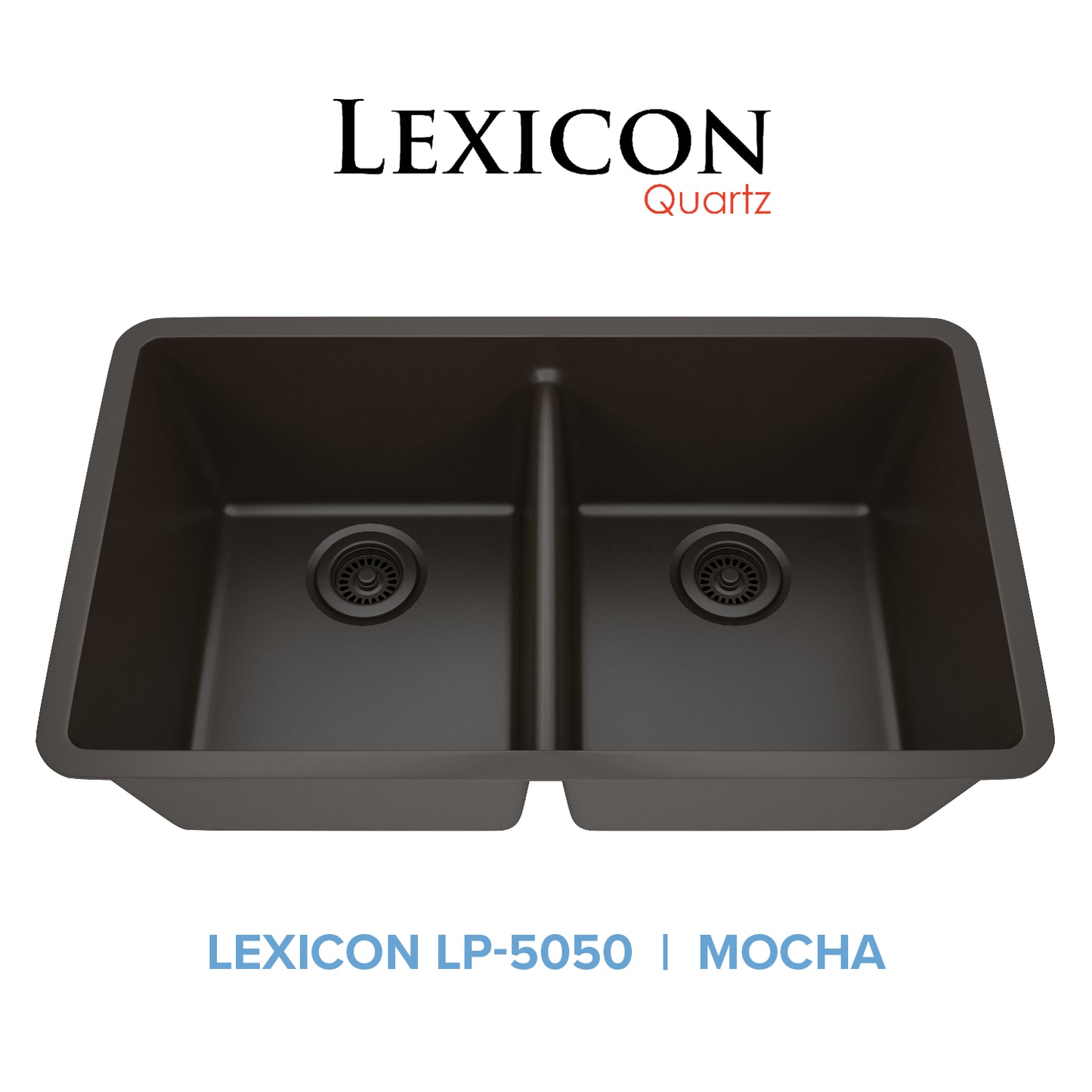 Lexicon Platinum 32" Quartz Composite Sink LP-5050