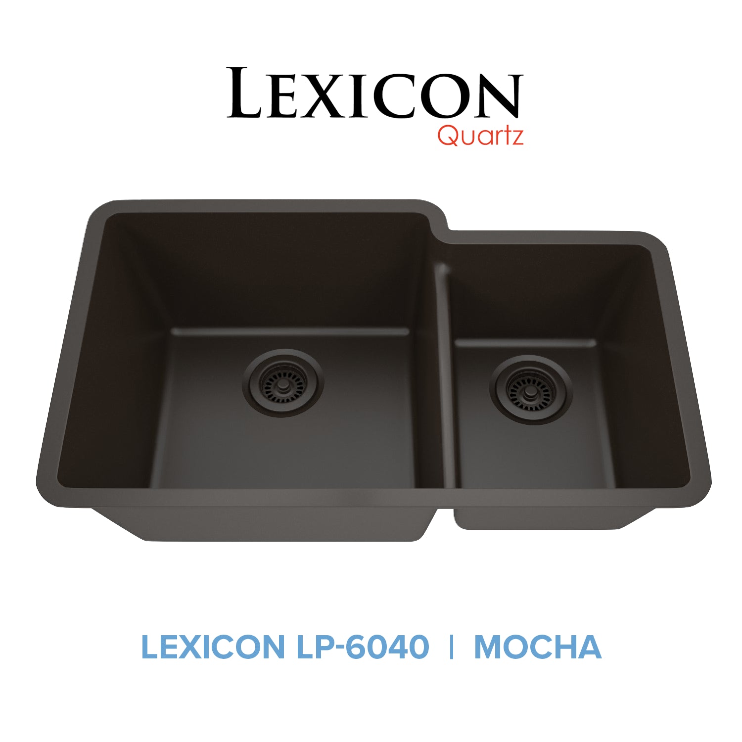 Lexicon Platinum 32" Quartz Composite Sink LP-6040