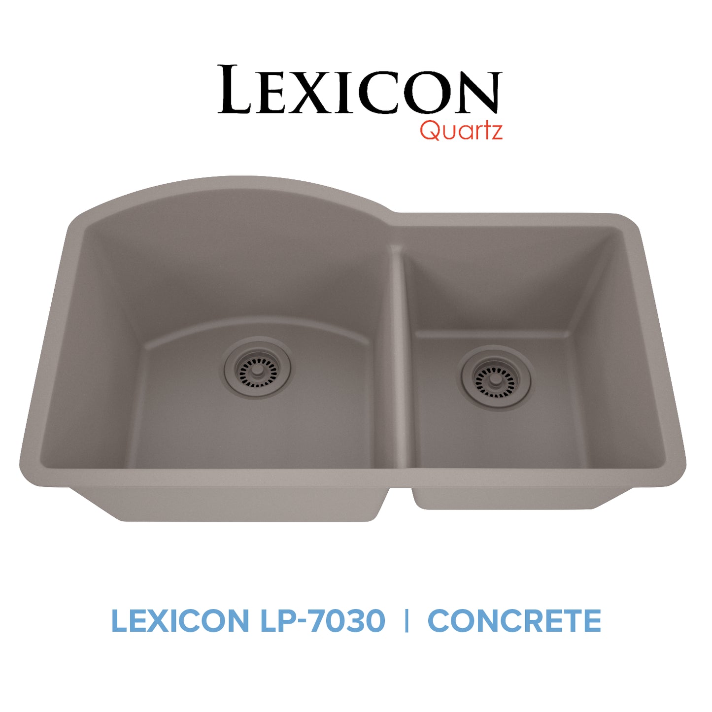 Lexicon Platinum 32" Quartz Composite Sink LP-7030