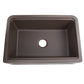 Nantucket 33" Reversible Workstation Granite Composite Apron Sink with Accessory Pack - PR3020-APS-BR