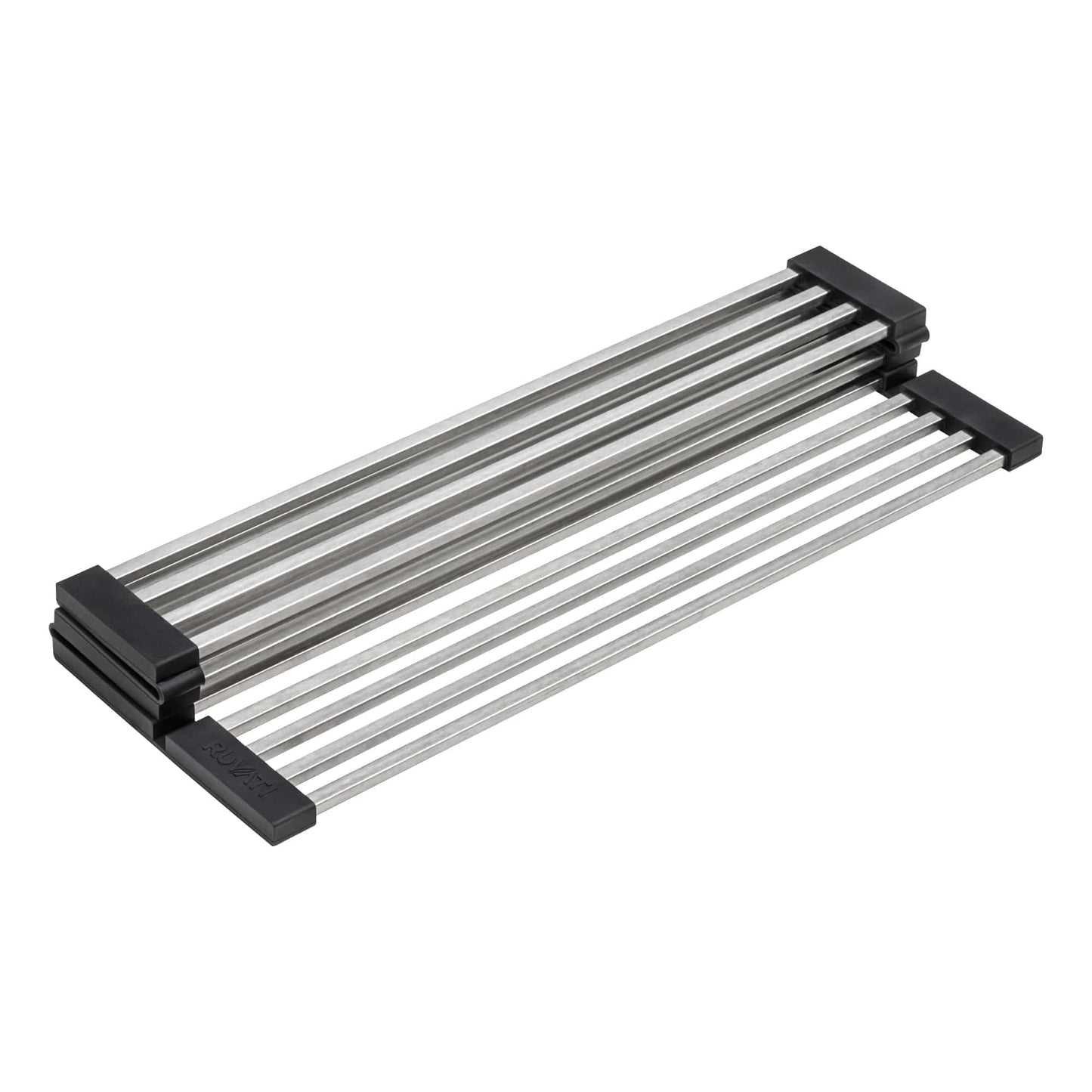 Ruvati epiStage 33" Workstation Granite Kitchen Sink RVG2302UG accessory rack for efficient kitchen prep.
