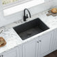 Ruvati Terraza 27" Stainless Steel Kitchen Sink RVH6127BL