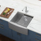 Ruvati Verona 24" Workstation Stainless Steel Kitchen Sink RVH9020