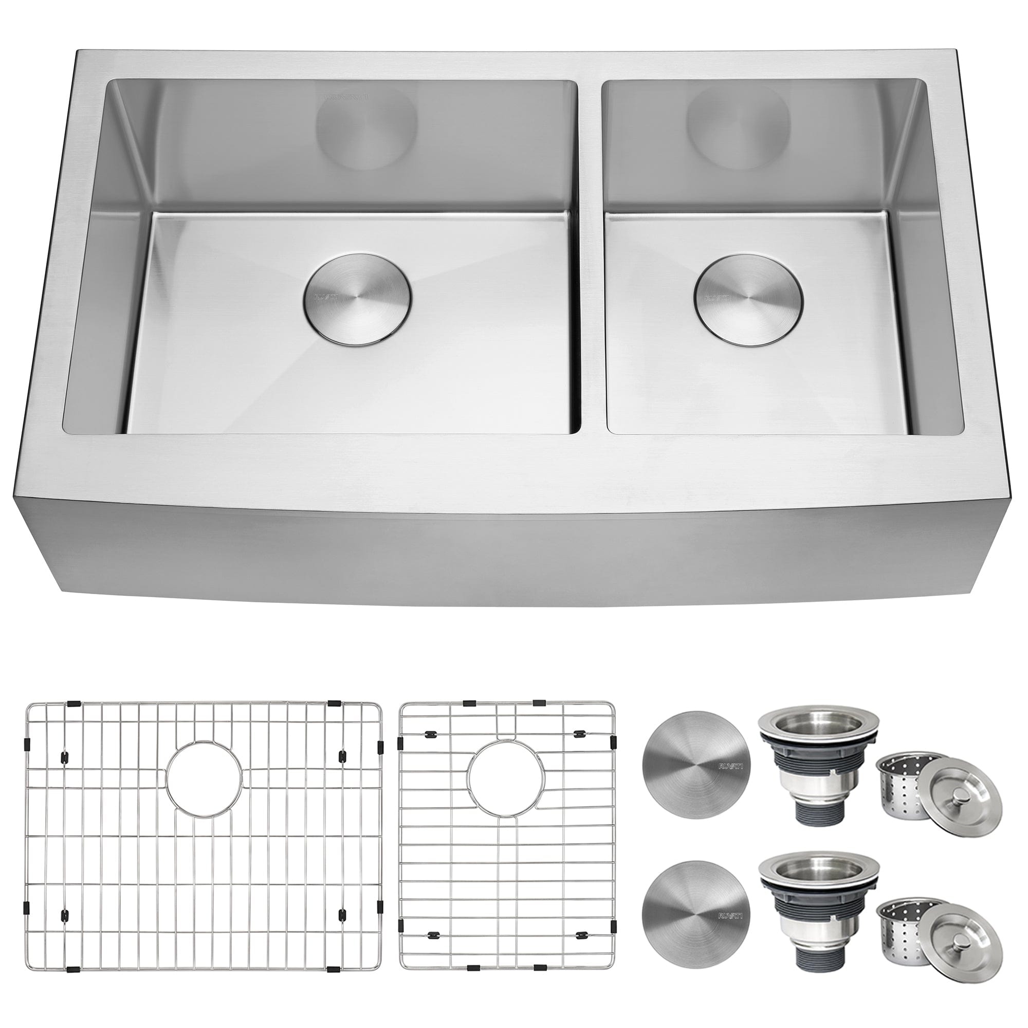 Ruvati Madera 36" Stainless Steel Kitchen Sink RVH9599