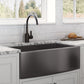 Ruvati Terraza 33" Stainless Steel Kitchen Sink RVH9733BL
