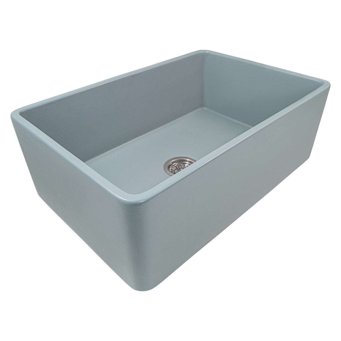 Ruvati Fiamma 30" Horizon Gray fireclay sink RVL2100GR, product view 1
