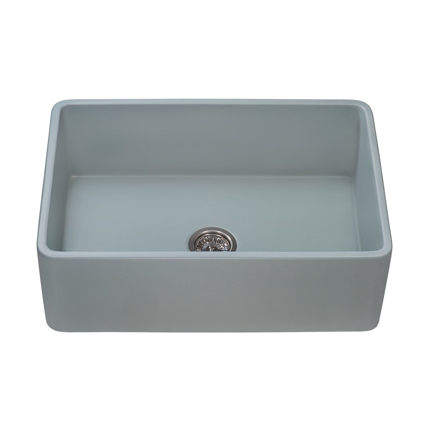 Ruvati Fiamma 30" Horizon Gray fireclay sink RVL2100GR, product view 3