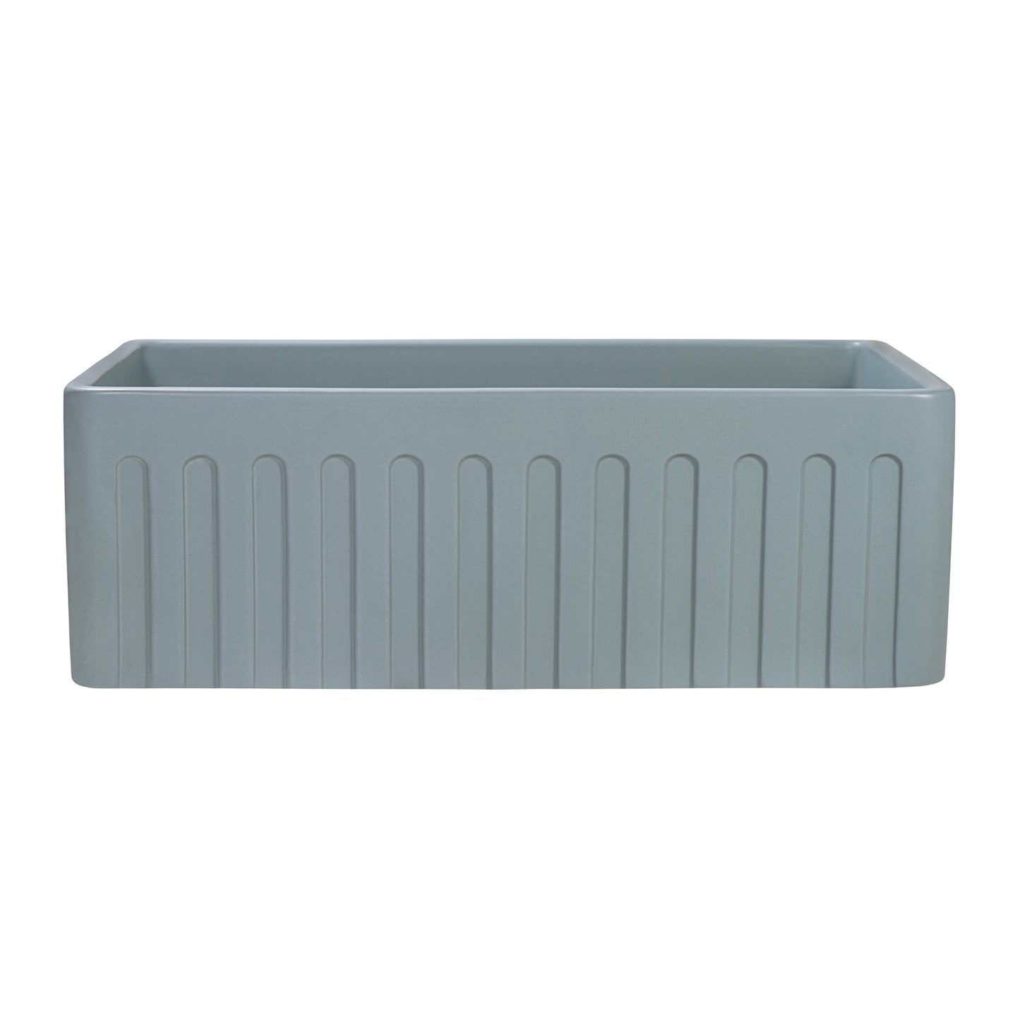 Ruvati Fiamma 30" Horizon Gray fireclay sink RVL2100GR, product view 4