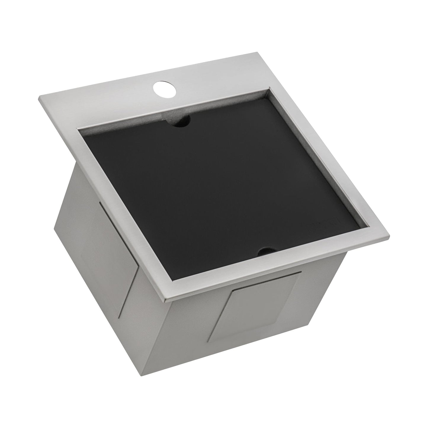 Ruvati Merino 15" Marine Grade Workstation RV Boat Outdoor Sink RVQ5215 premium stainless steel design