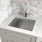 Ruvati Forma 23" Workstation Deep Laundry Utility Sink RVU6320