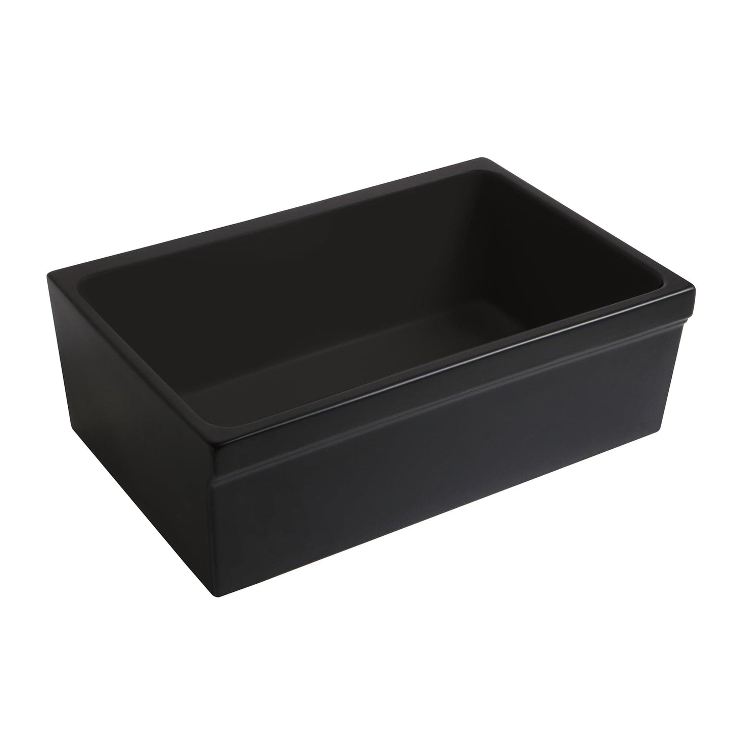 WHITEHAUS 30" Glencove Reversible Matte White Fireclay Kitchen Sink - WHQ5530 showcasing modern design and functionality.