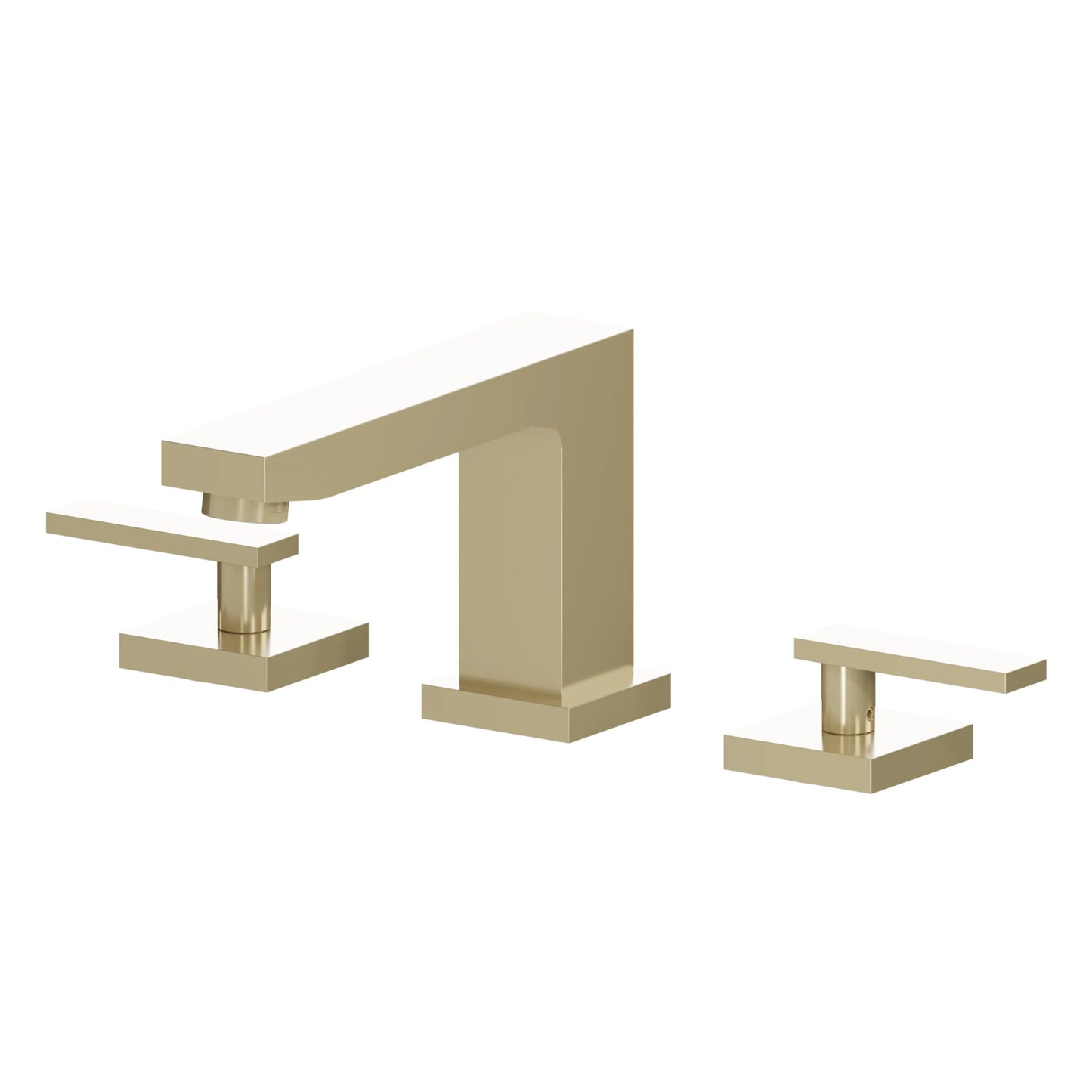 ZLINE Crystal Bay Bath Faucet in gold finish showcasing minimalist design and ultra-low profile architecture.