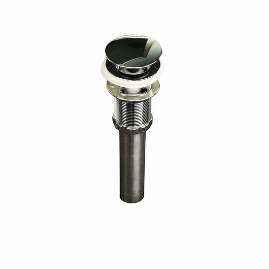 Nantucket Chrome Finish Umbrella Drain - NS-UDC perfect for vessel sink installations with polished chrome finish.