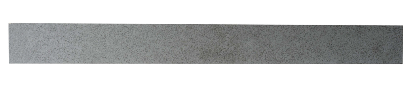 ALFI 48" Concrete Gray Matte Trough Bathroom Sink long view on a clean surface