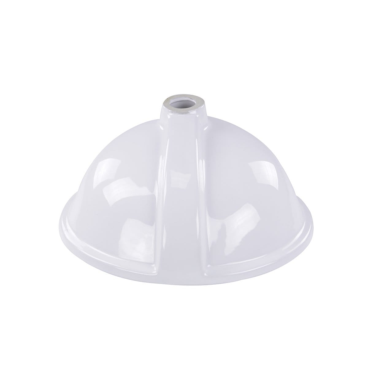 Nantucket 17" x 14" Glazed Bottom Undermount Oval Ceramic Bathroom Sink - GB-17x14-W in glossy white finish, showcasing smooth ceramic design.