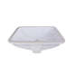 Nantucket Glazed Bottom Undermount Oval Ceramic Sink In White - GB-18x12-W - Manor House Sinks
