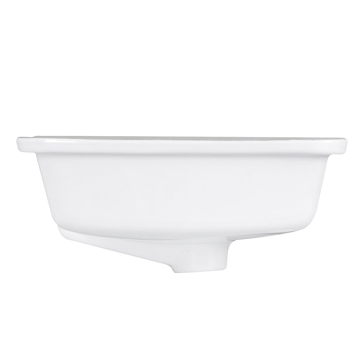 Nantucket 17" Undermount Ceramic Sink GB-17x13-W
